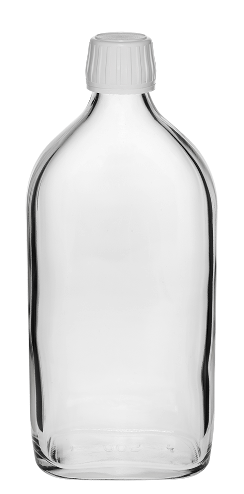 Skrå skulder 500ml 24/400 Glasflint #2